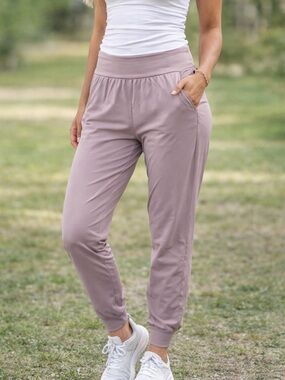 ZYIA lilac joggers in a bottle (2) NWT